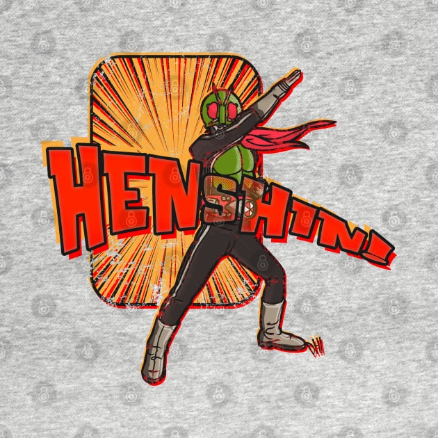 Henshin Hero 1971 v2 by Doc Multiverse Designs